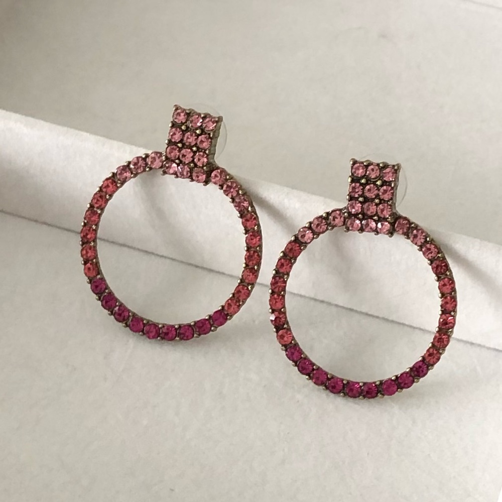 ANTHRO/BaubleBar Pink Earrings - Picture 5 of 5